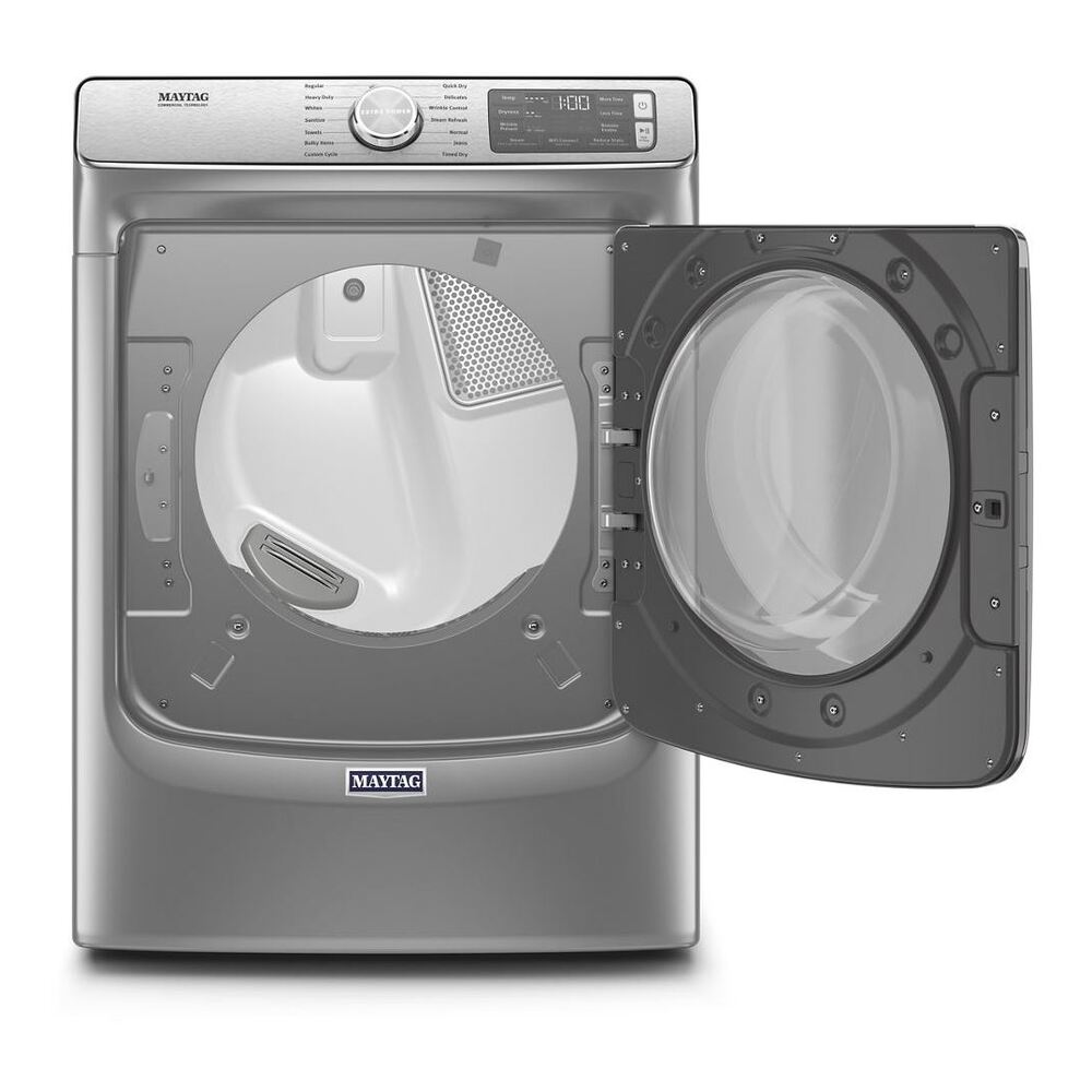 Maytag Smart Front Load Electric Dryer with Extra Power and Advanced Moisture Sensing P