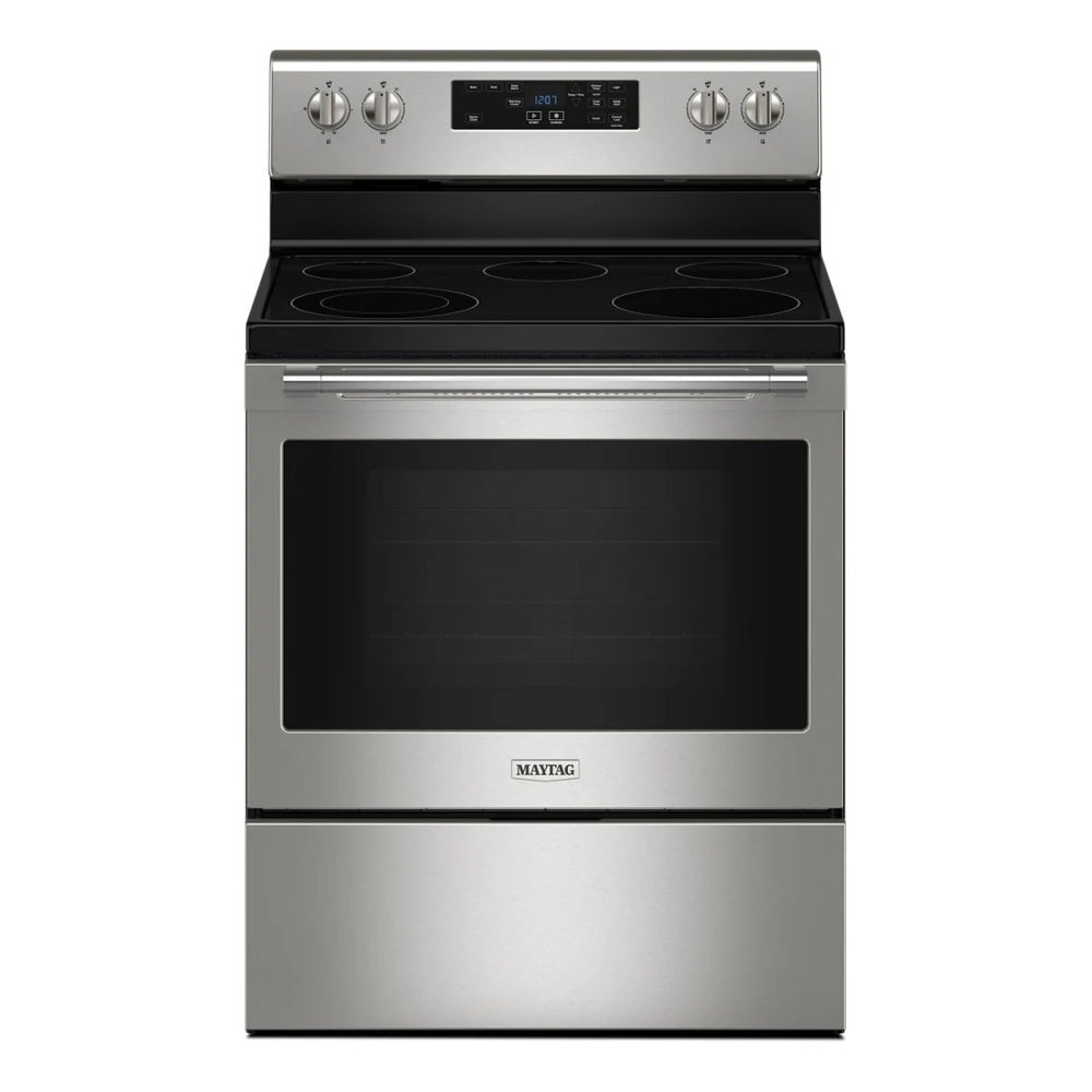 Maytag 30-inch Wide Electric Range with Steam Clean - 5.3 cu. ft.