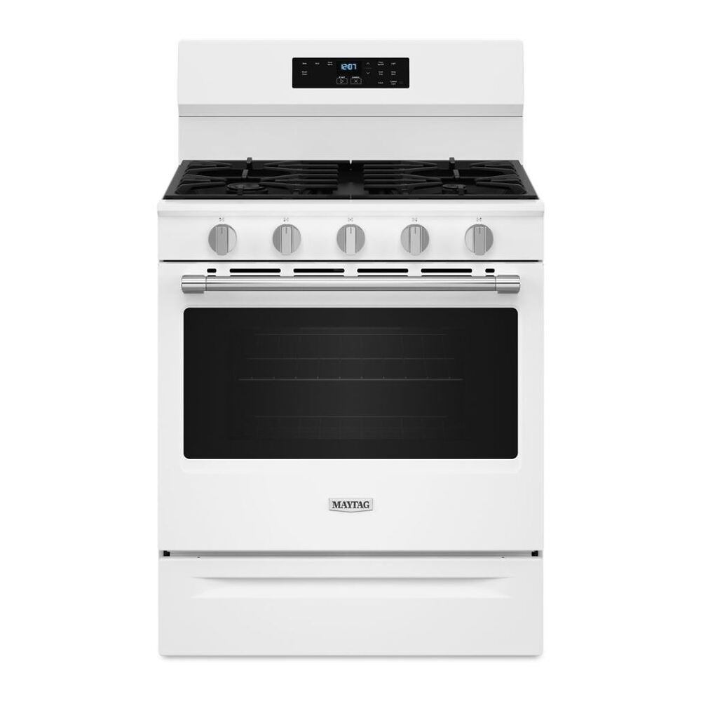 Maytag 30-Inch Wide Gas Range With Steam Clean - 5.0 cu. ft.