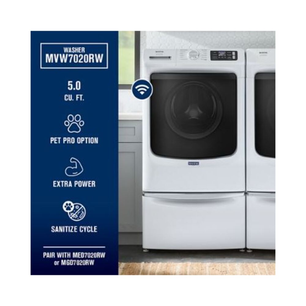 Maytag Smart Pet Pro Front Load Washer - 5.0 CU. FT.