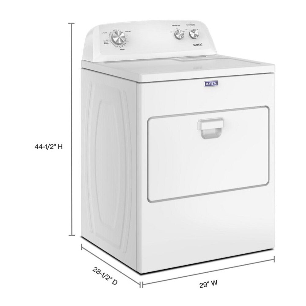 Maytag Top Load Gas Wrinkle Prevent Dryer - 7.0 cu. ft.