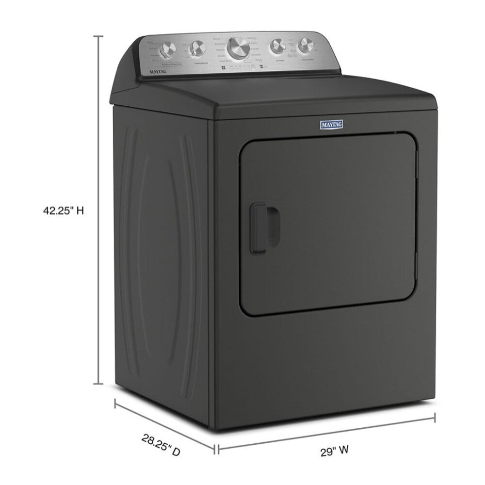 Maytag 7.0 Cu Ft. Load Gas Dryer with Extra Power and Pet Pro Option