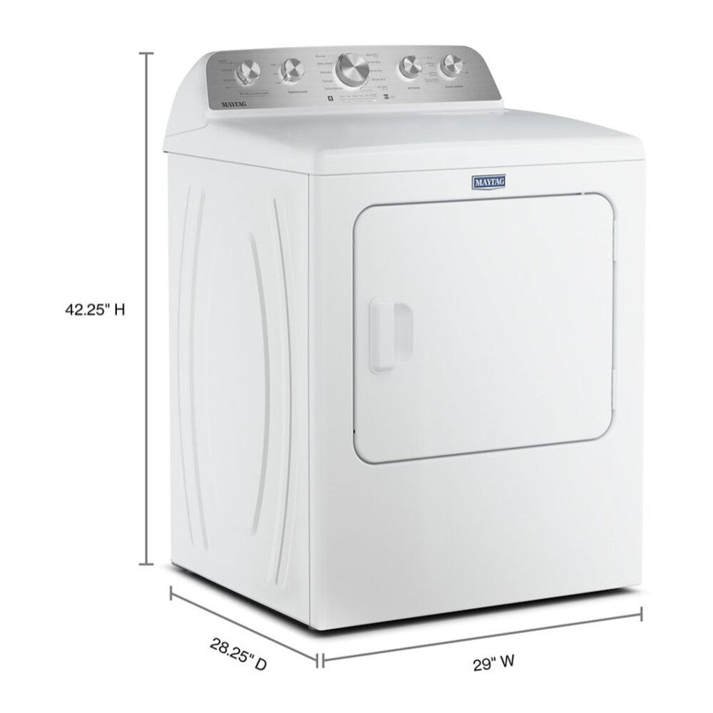 Maytag 7.0 Cu Ft. Load Gas Dryer with Extra Power and Pet Pro Option