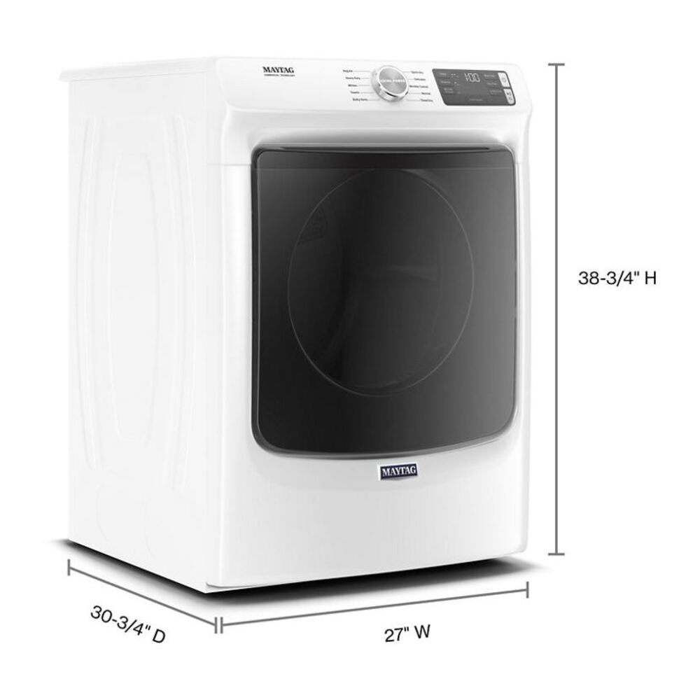 Maytag Front Load Gas Dryer with Extra Power and Quick Dry cycle - 7.3 cu. ft.