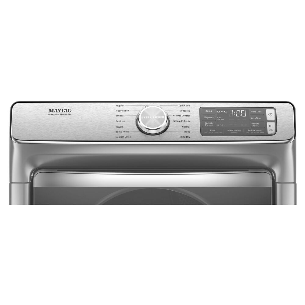 Maytag Smart Front Load Gas Dryer with Extra Power and Advanced Moisture Sensing Plus -