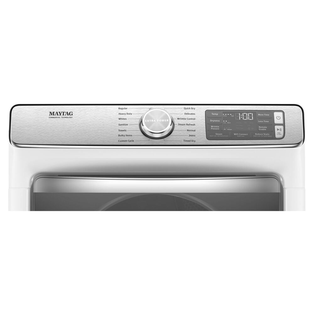Maytag Smart Front Load Gas Dryer with Extra Power and Advanced Moisture Sensing Plus -