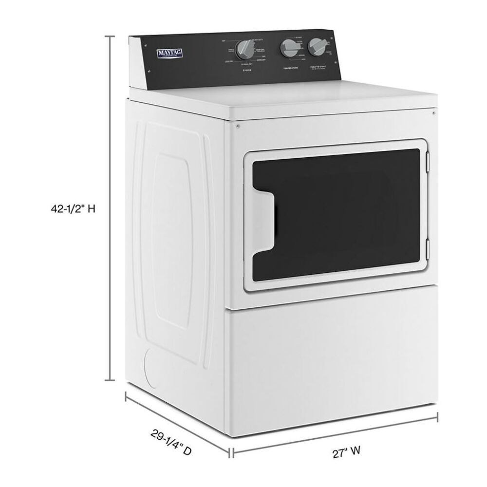 Maytag Commercial-Grade Residential Gas Dryer - 7.4 cu. ft.