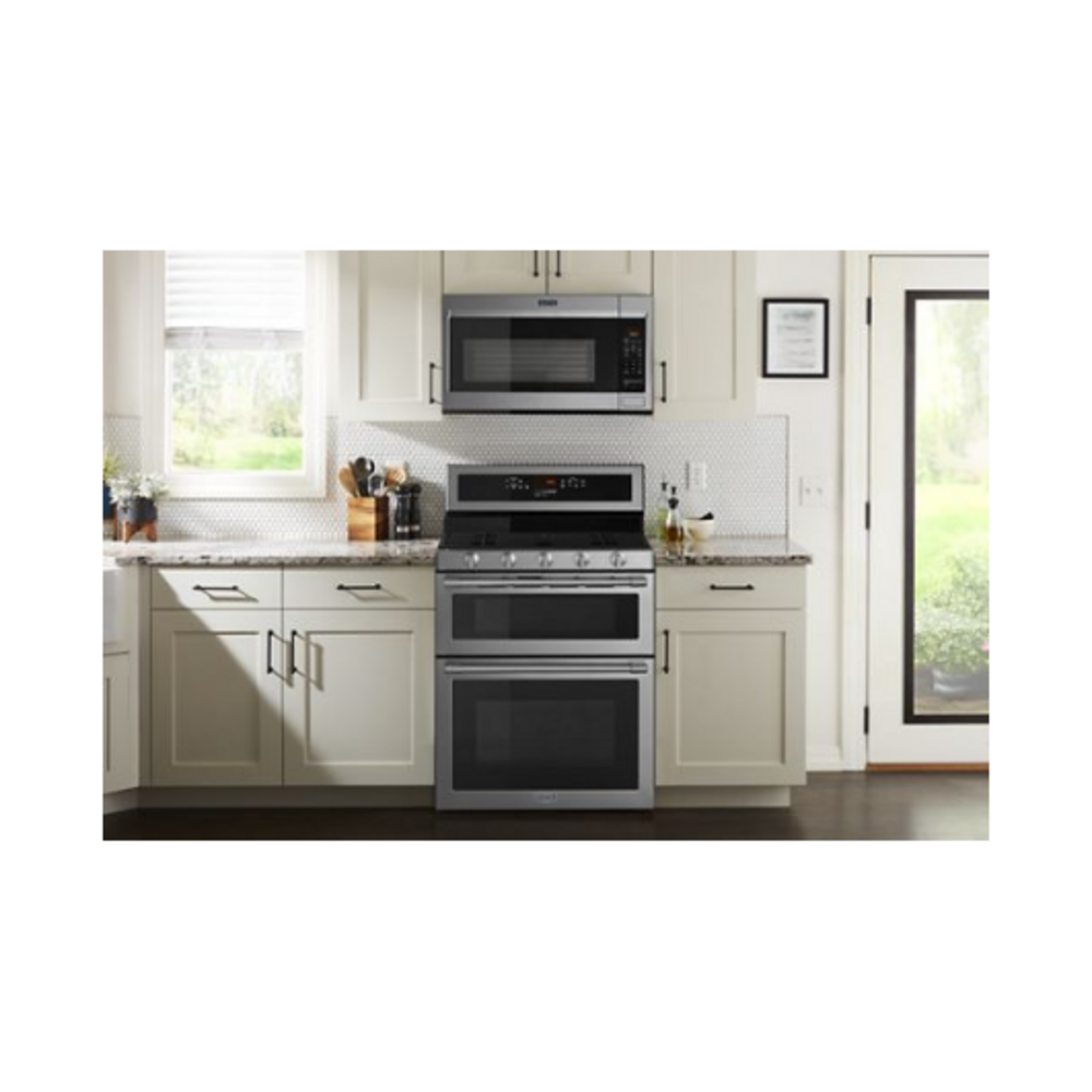 Maytag 30-Inch Wide Double Oven Gas Range With True Convection - 6.0 Cu. Ft.