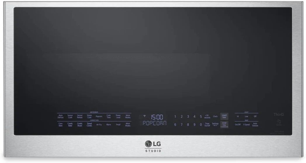 LG Studio LG STUDIO 1.7 cu. ft. Over-the-Range Convection Microwave Oven with Air Fry