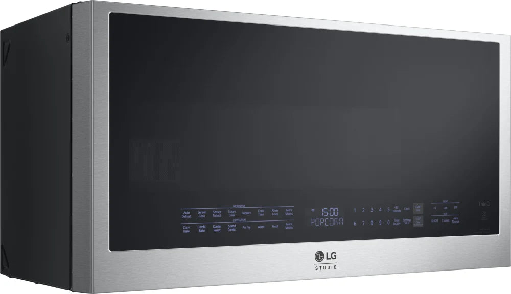 LG Studio LG STUDIO 1.7 cu. ft. Over-the-Range Convection Microwave Oven with Air Fry