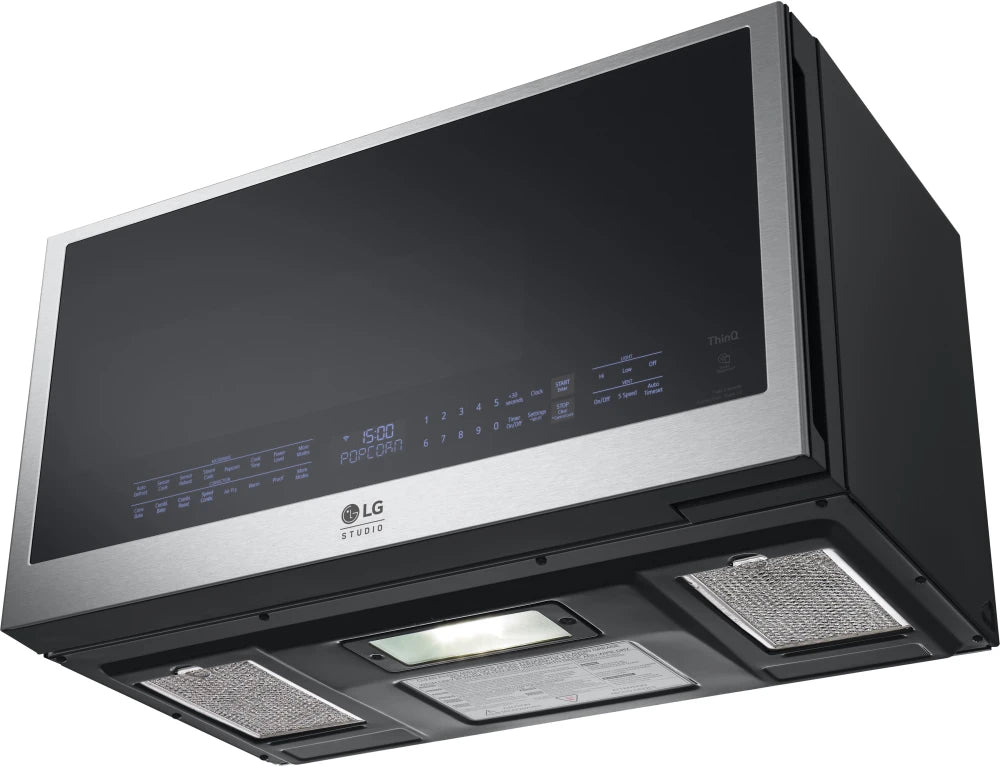 LG Studio LG STUDIO 1.7 cu. ft. Over-the-Range Convection Microwave Oven with Air Fry