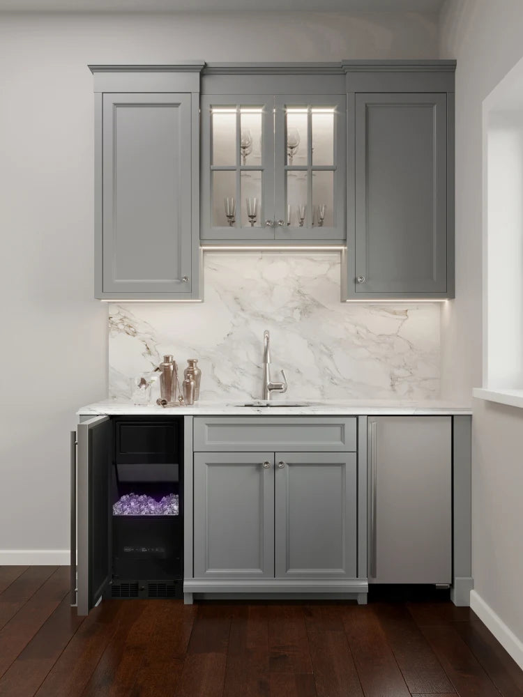 Marvel 15-In Built-In Clear Ice Machine With Factory-Installed Pump, BrightShield Light