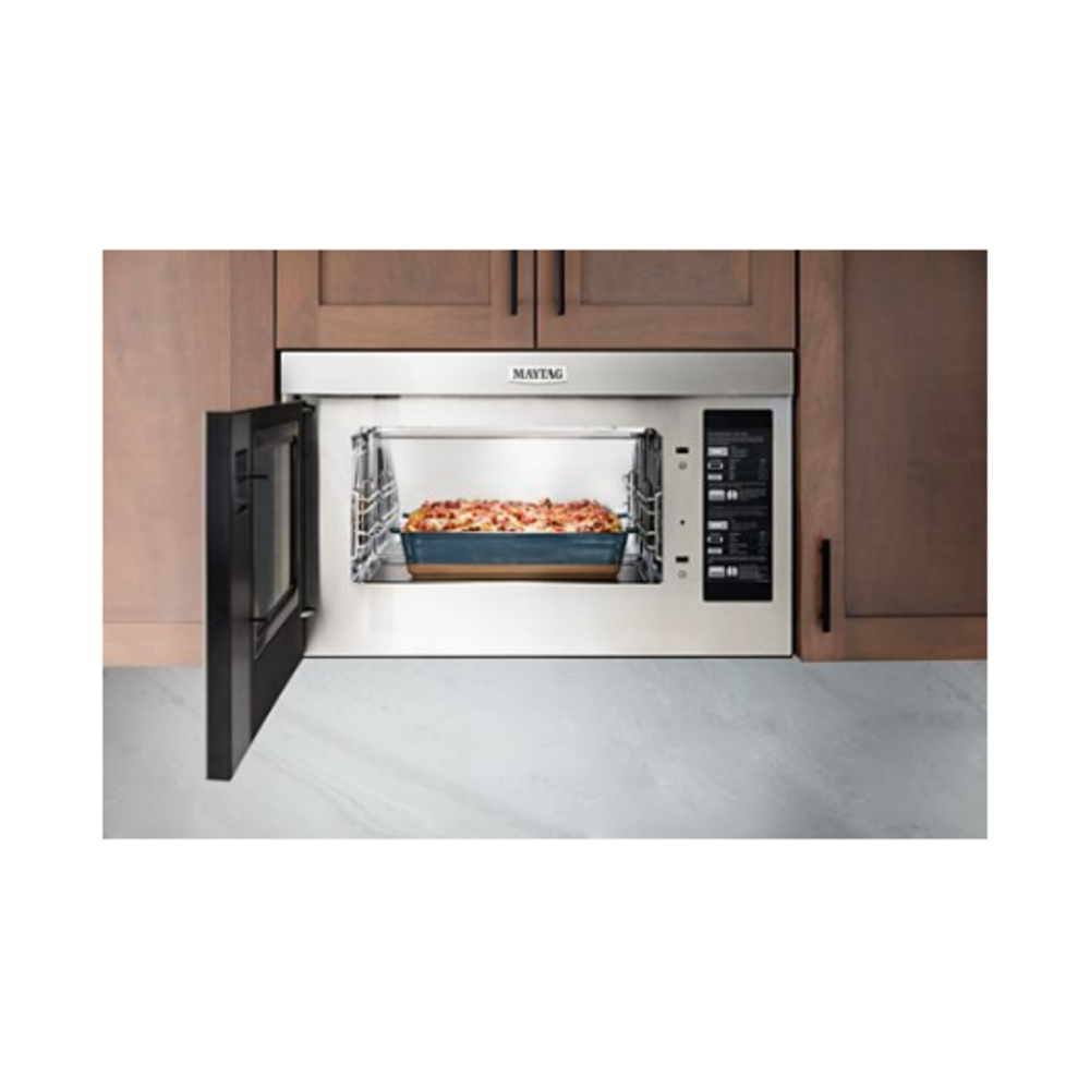 Maytag Flush Mount Over-the-Range Toaster Oven Combination - 1.1 Cu. Ft.