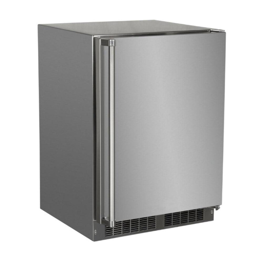 Marvel 24-In Outdoor Built-In High-Capacity Refrigerator with Door Style - Stainless St