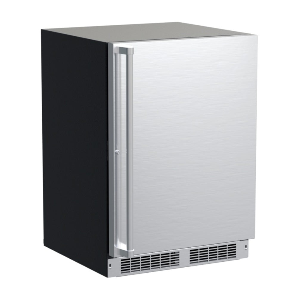 Marvel 24-In Professional Built-In Freezer With Reversible Door with Door Style - Stain