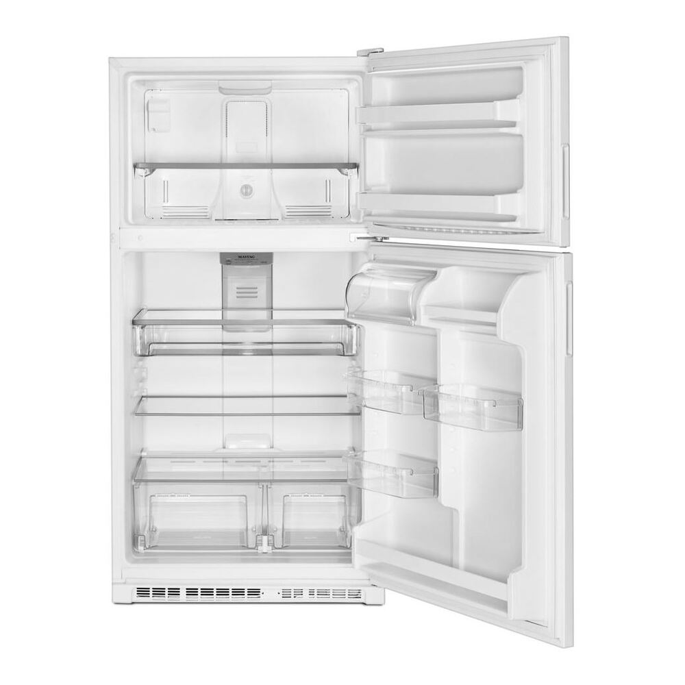 Maytag 33-Inch Wide Top Freezer Refrigerator with PowerCold® Feature- 21 Cu. Ft.