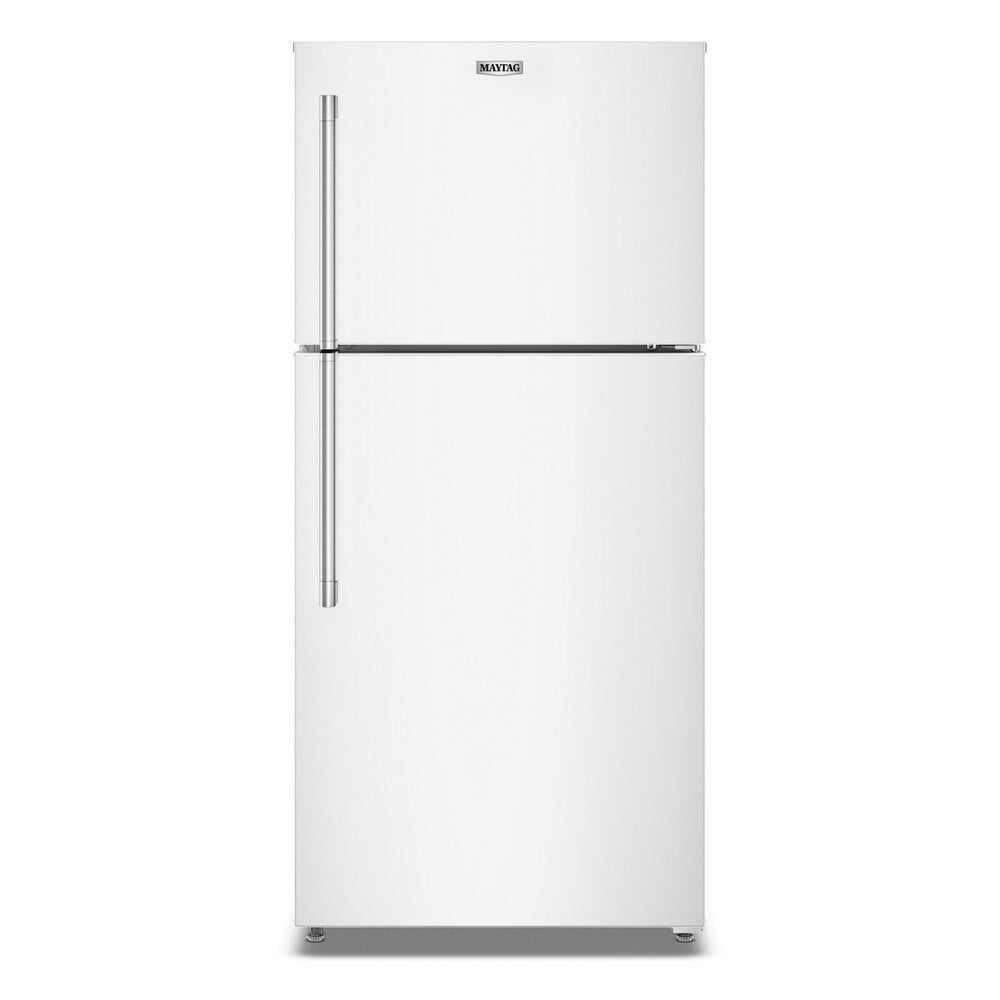 Maytag 30-Inch Wide Top-Freezer Refrigerator with Garage Mode-19 Cu. Ft.