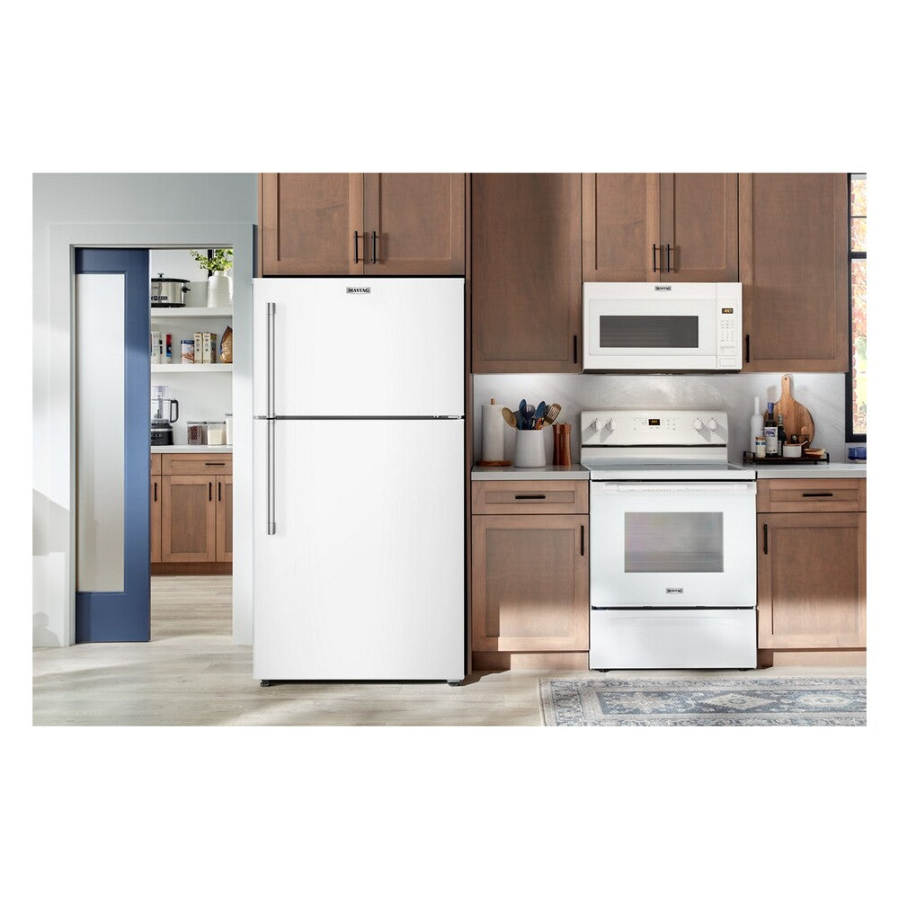 Maytag 30-Inch Wide Top-Freezer Refrigerator with Garage Mode-19 Cu. Ft.
