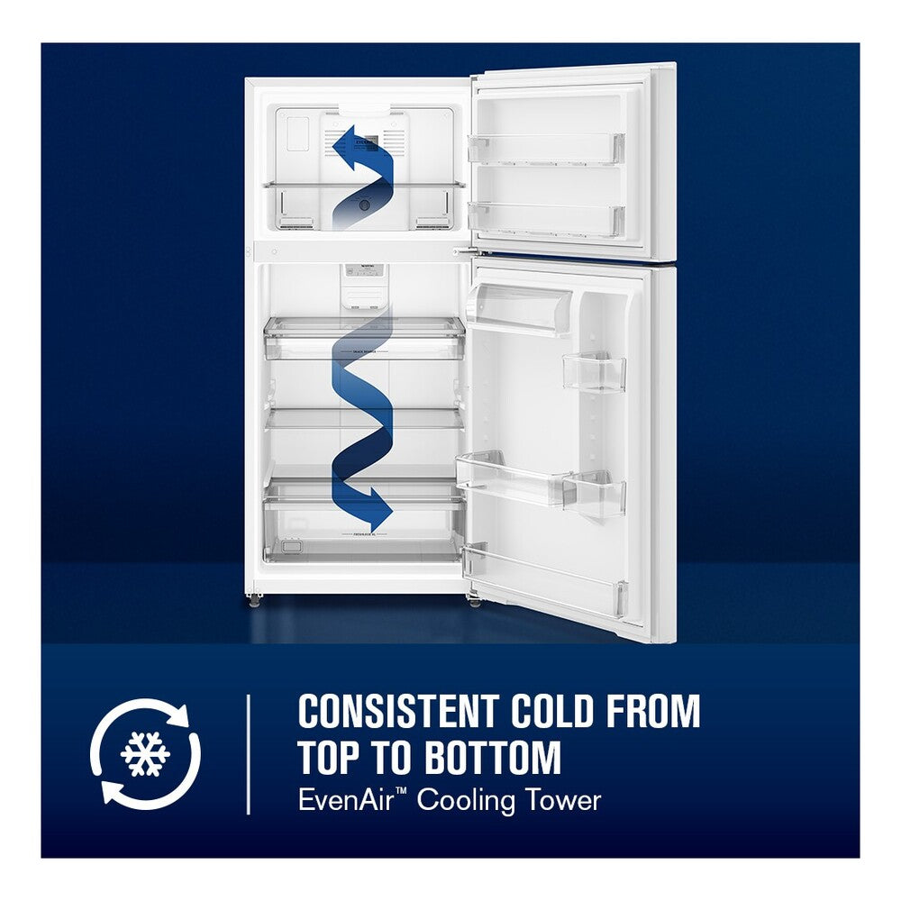 Maytag 30-Inch Wide Top-Freezer Refrigerator with Garage Mode-19 Cu. Ft.