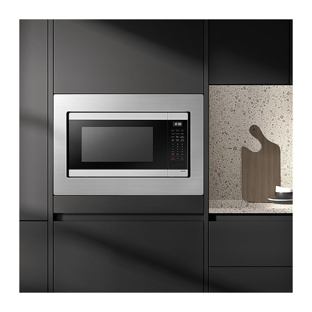 Samsung Countertop Microwave Fingerprint Resistant  Ceramic Enamel Interior  1.9 cu.ft.