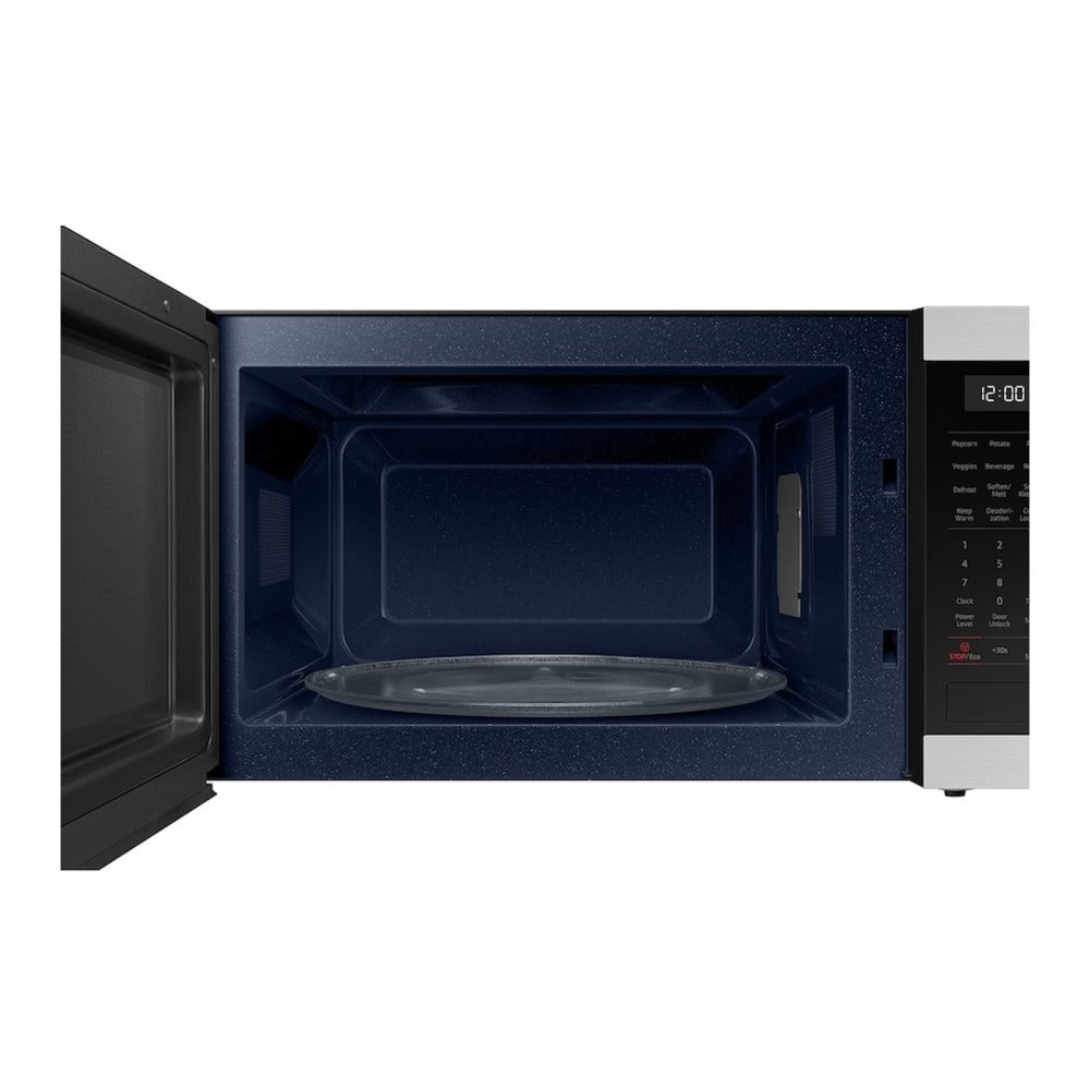 Samsung Countertop Microwave Fingerprint Resistant  Ceramic Enamel Interior  1.9 cu.ft.