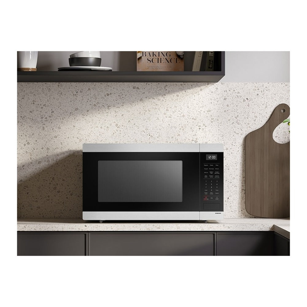 Samsung Countertop Microwave Fingerprint Resistant  Ceramic Enamel Interior  1.9 cu.ft.