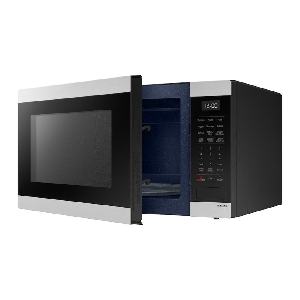 Samsung Countertop Microwave Fingerprint Resistant  Ceramic Enamel Interior  1.9 cu.ft.