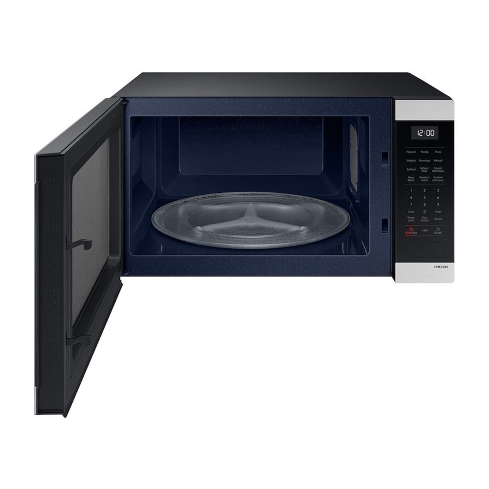Samsung Countertop Microwave Fingerprint Resistant  Ceramic Enamel Interior  1.9 cu.ft.