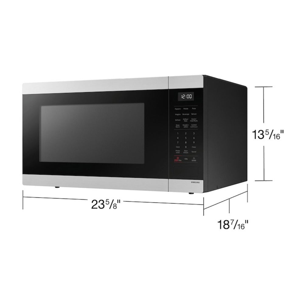 Samsung Countertop Microwave Fingerprint Resistant  Ceramic Enamel Interior  1.9 cu.ft.