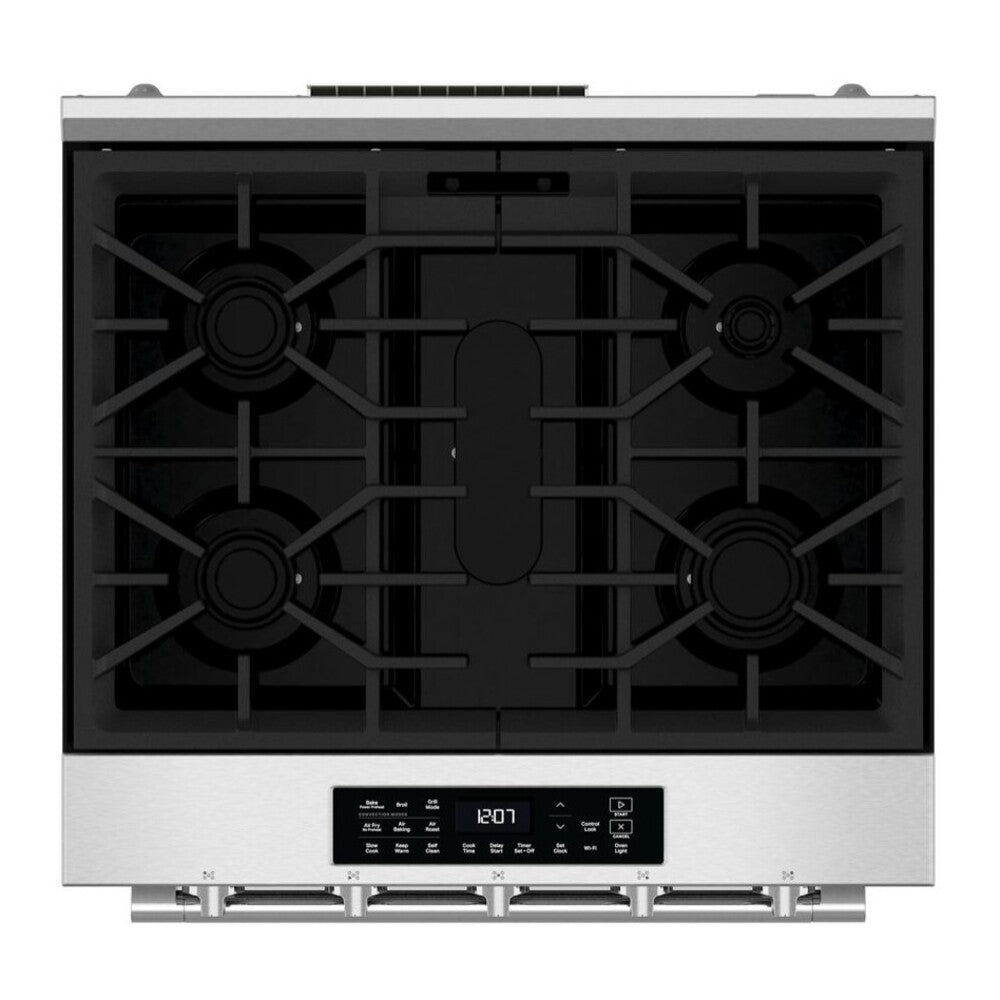 Maytag 30-Inch Wide Slide-In Gas Range with Grill Mode and No Preheat Air Fry - 5.0 Cu.