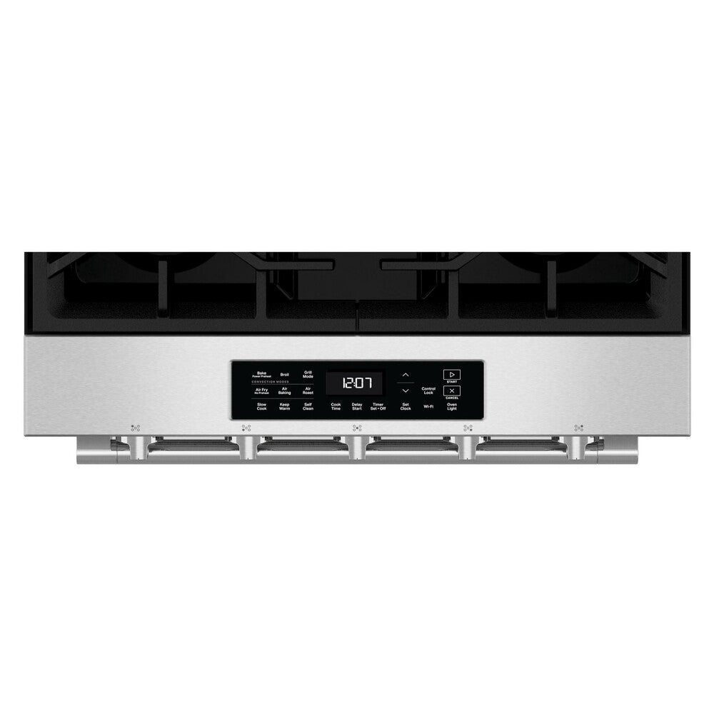 Maytag 30-Inch Wide Slide-In Gas Range with Grill Mode and No Preheat Air Fry - 5.0 Cu.