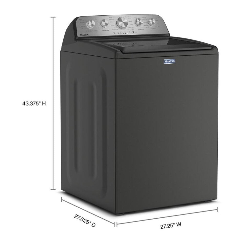 Maytag 4.8 Cu Ft. Top Load Impeller Washer with Extra Power and Pet Pro Option