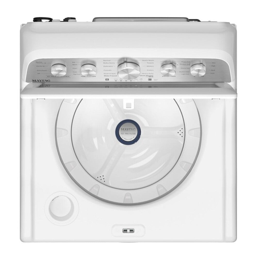 Maytag 4.8 Cu Ft. Top Load Impeller Washer with Extra Power and Pet Pro Option