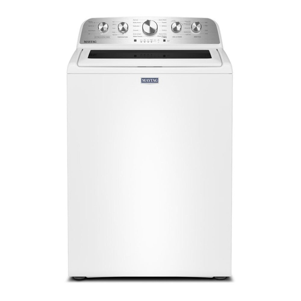 Maytag 4.7 Cu Ft. Top Load Agitator Washer with Extra Power and Pet Pro Option