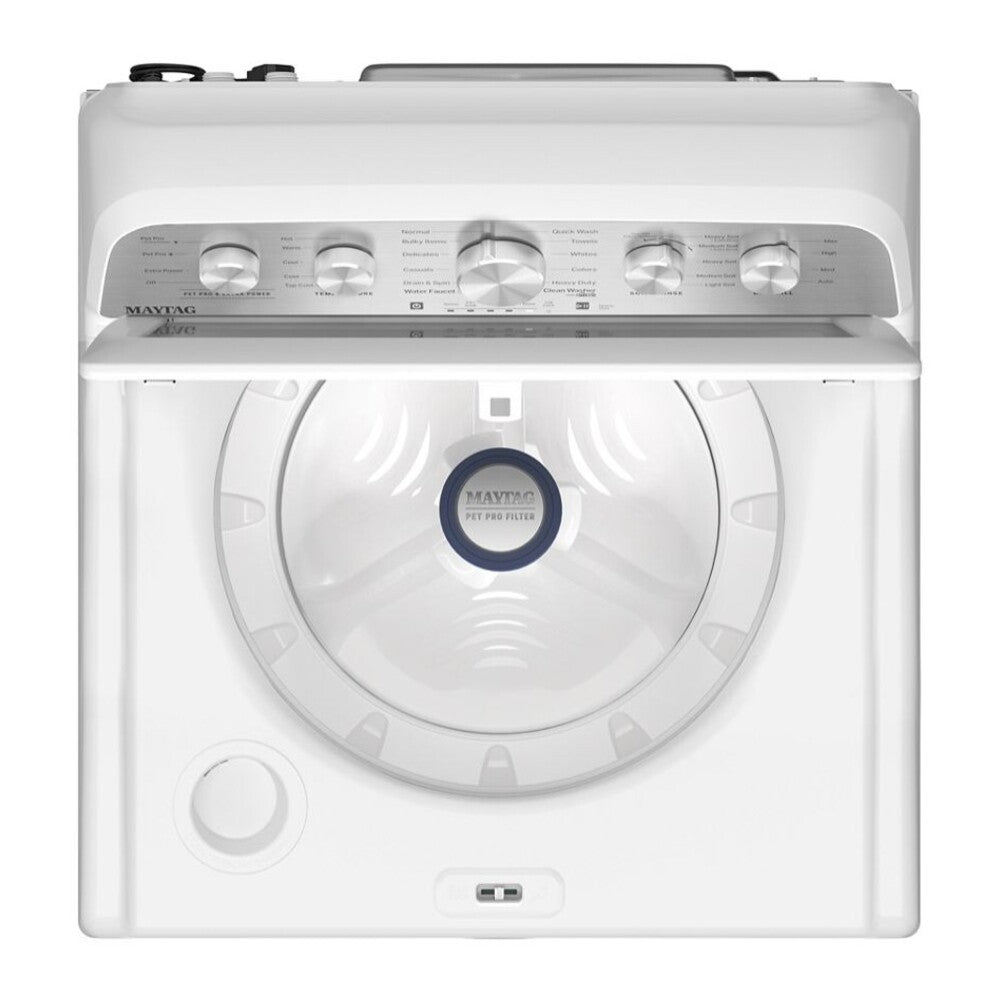 Maytag 4.7 Cu Ft. Top Load Agitator Washer with Extra Power and Pet Pro Option