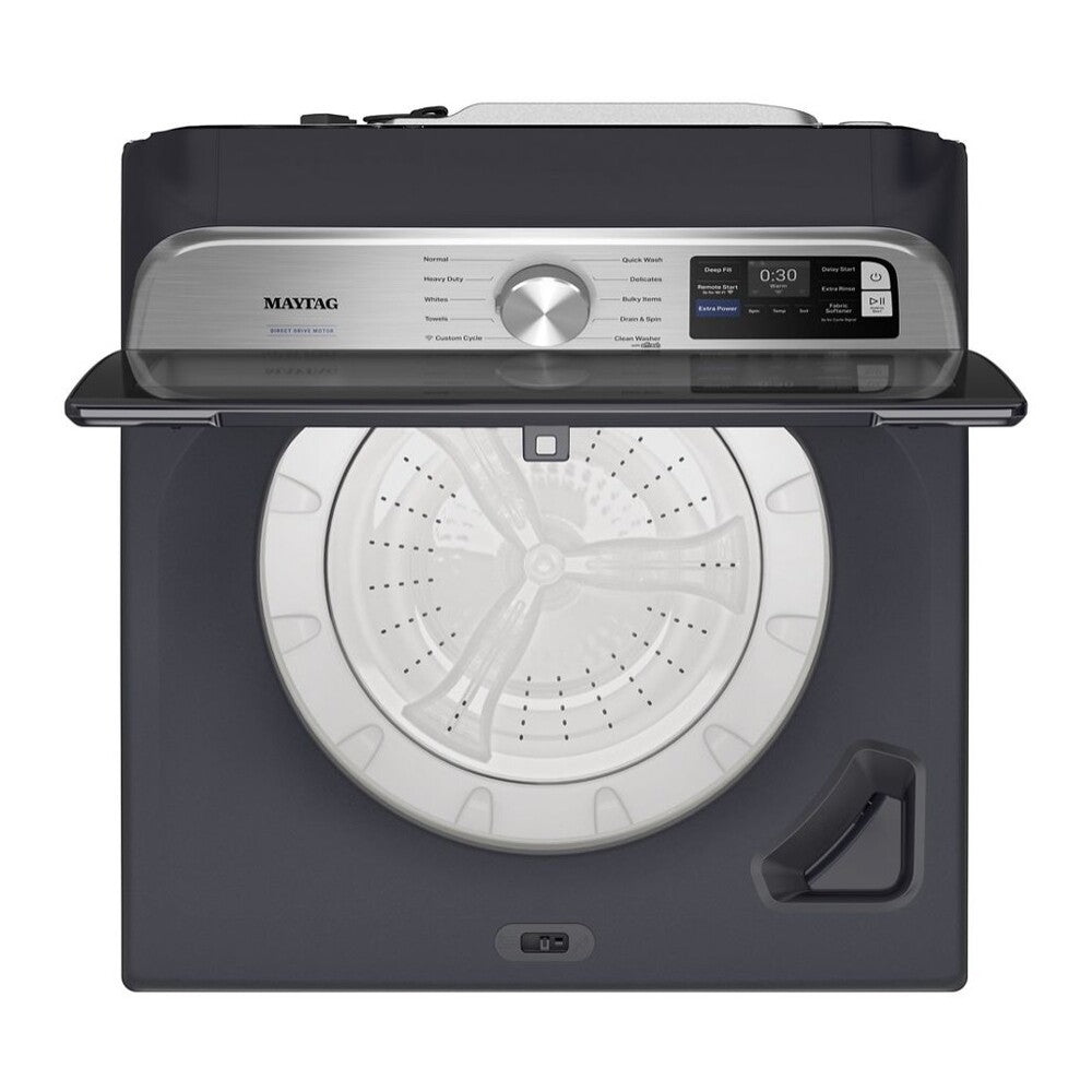 Maytag 5.3 Cu. Ft. Top Load Impeller Washer with Extra Power and Smart Appliance