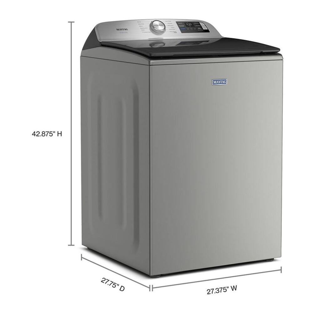 Maytag 5.2 Cu. Ft. Pet Pro Top Load Agitator Washer with Extra Power and Sanitize Cycle