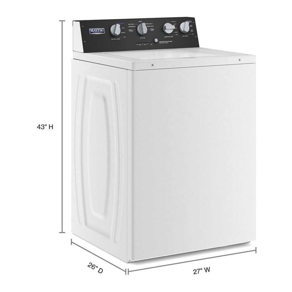 Maytag Commercial-Grade Residential Agitator Washer - 3.5 cu. ft.