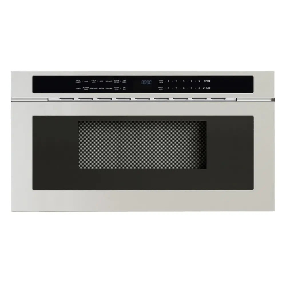 Zephyr Microwave Drawer, 30in, Built-In, SS, 1.2 cu. ft.