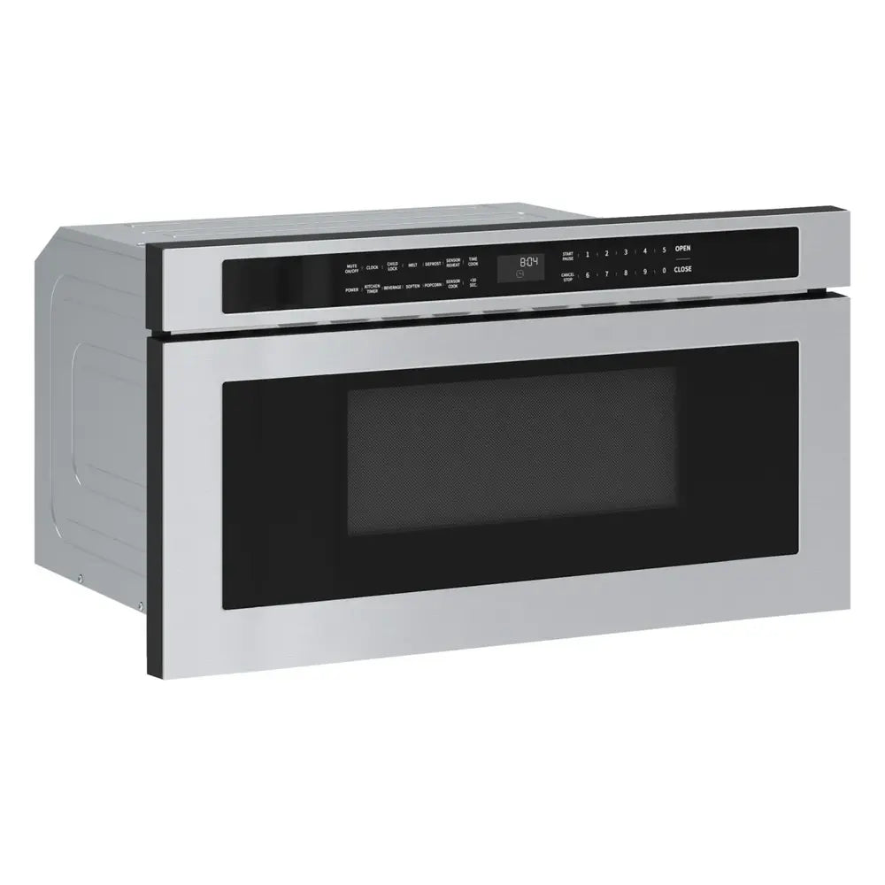 Zephyr Microwave Drawer, 30in, Built-In, SS, 1.2 cu. ft.