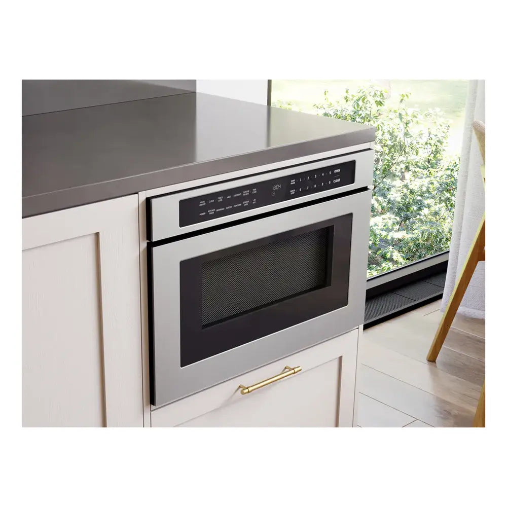 Zephyr Microwave Drawer, 30in, Built-In, SS, 1.2 cu. ft.