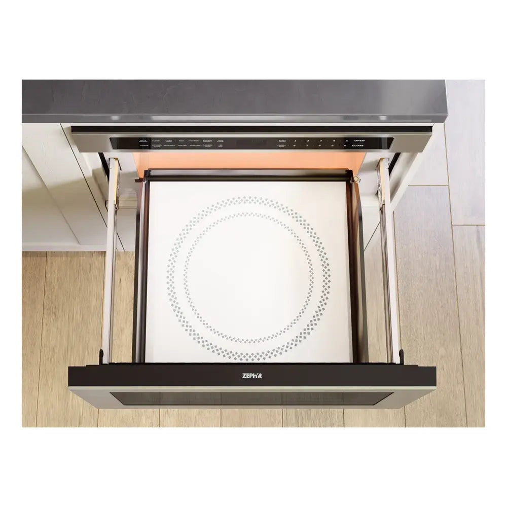 Zephyr Microwave Drawer, 30in, Built-In, SS, 1.2 cu. ft.