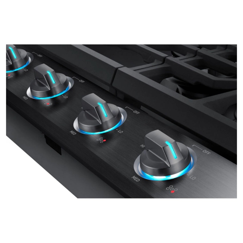 Samsung Gas Cooktop Illuminated Knobs  Wi-Fi  30" Width