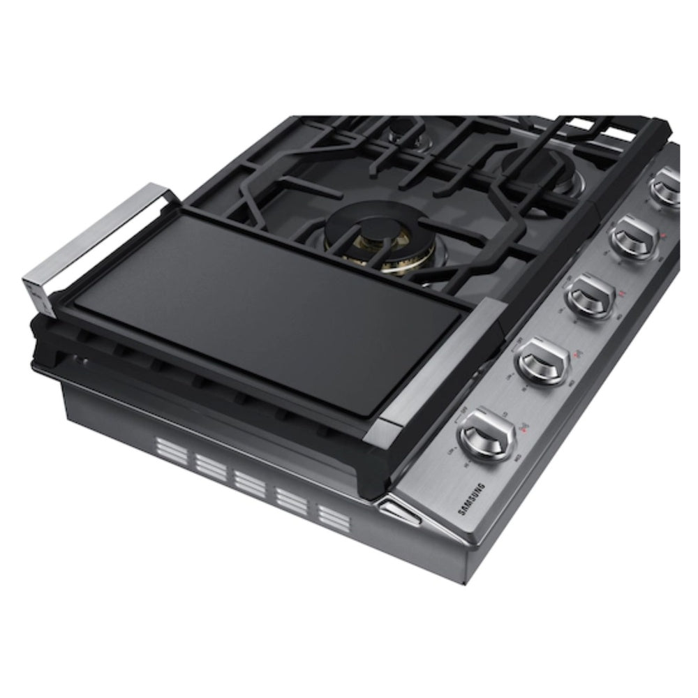 Samsung Gas Cooktop Illuminated Knobs  Wi-Fi  30" Width