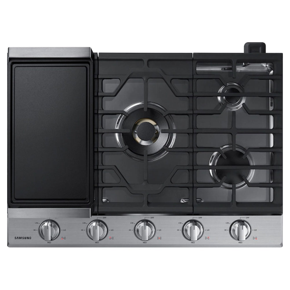 Samsung Gas Cooktop Illuminated Knobs  Wi-Fi  30" Width