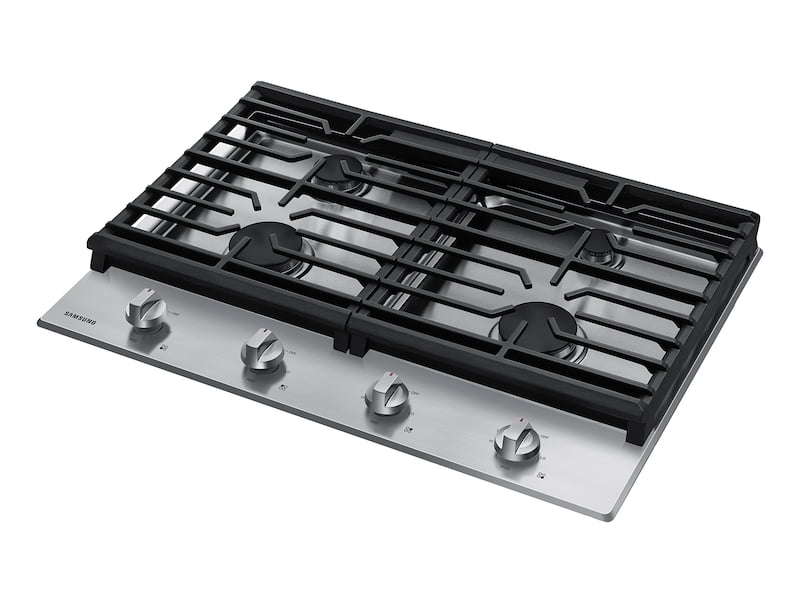 Samsung Gas Cooktop Cast Iron Grates  17K BTU Power Burner  30" Width