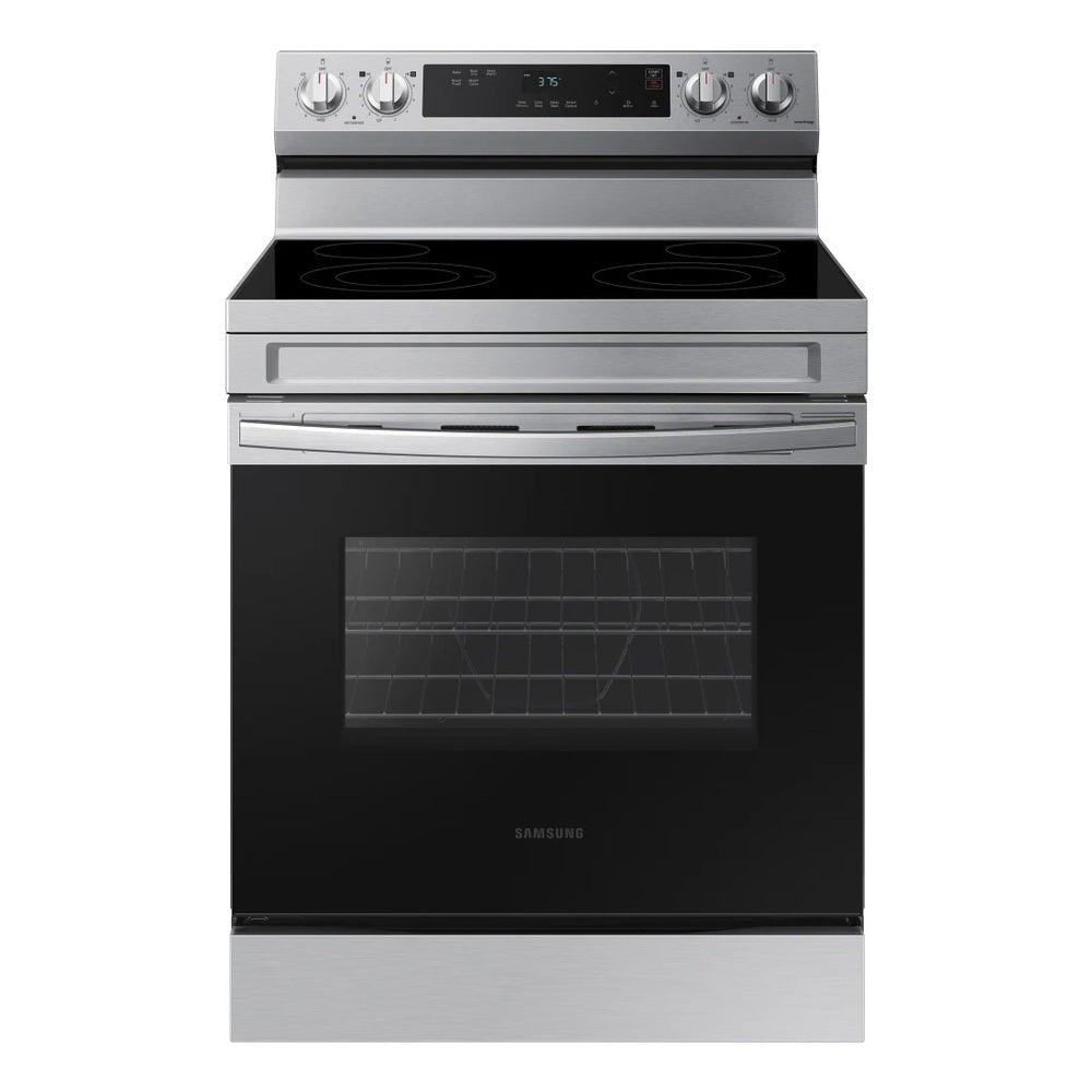 Samsung Freestanding Electric Range Hidden Bake Element  Wi-Fi  6.3 cu.ft.
