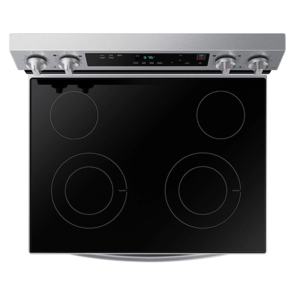 Samsung Freestanding Electric Range Hidden Bake Element  Wi-Fi  6.3 cu.ft.