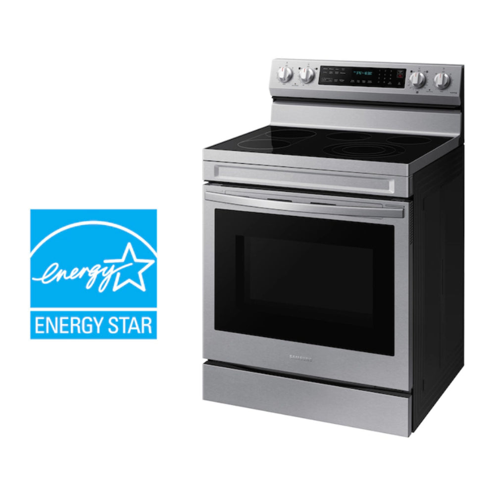 Samsung Freestanding Electric Range ENERGY STAR® Certified  Wi-Fi  6.3 cu.ft.
