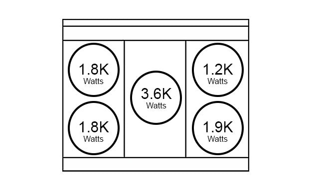 Bosch 800 Series, Electric hob, 36, surface mount without frame